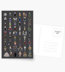 Buffy - Mini Monsters - The High School Years Postcards