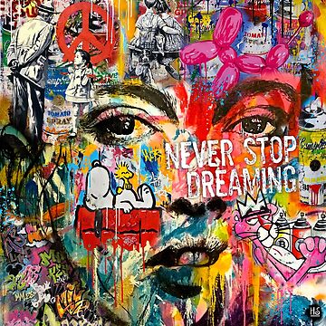 Artwork thumbnail, Banksy inspired pop art by Helt-Sort