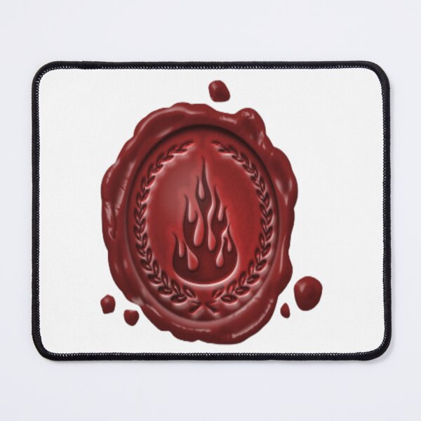 Item preview, Wax seal fire stickers designed and sold by xShirtsNSheetxs.