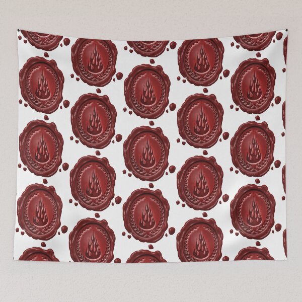 Item preview, Wax seal fire stickers designed and sold by xShirtsNSheetxs.