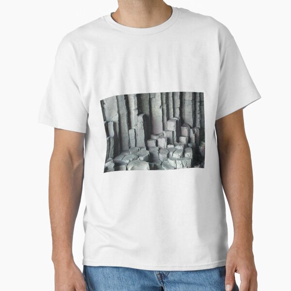 Basalt Columns with unusual colouring Classic T-Shirt