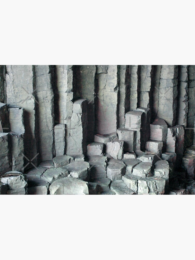 Thumbnail 3 of 3, Sticker, Basalt Columns with unusual colouring designed and sold by SiobhanFraser.
