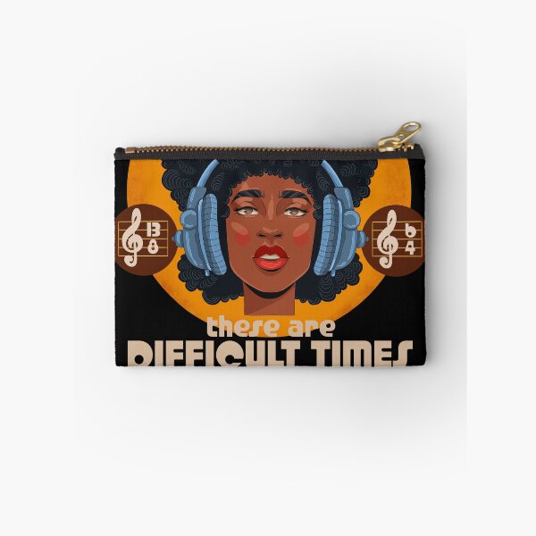 Item preview, These Are Difficult Times Music Joke Vintage Black Women designed and sold by ZNOVANNA.