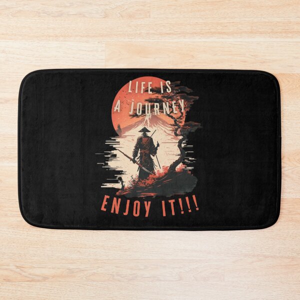 Item preview, Life Is A Journey - Japanese Retro theme gift designed and sold by Cr4ftyCreations.