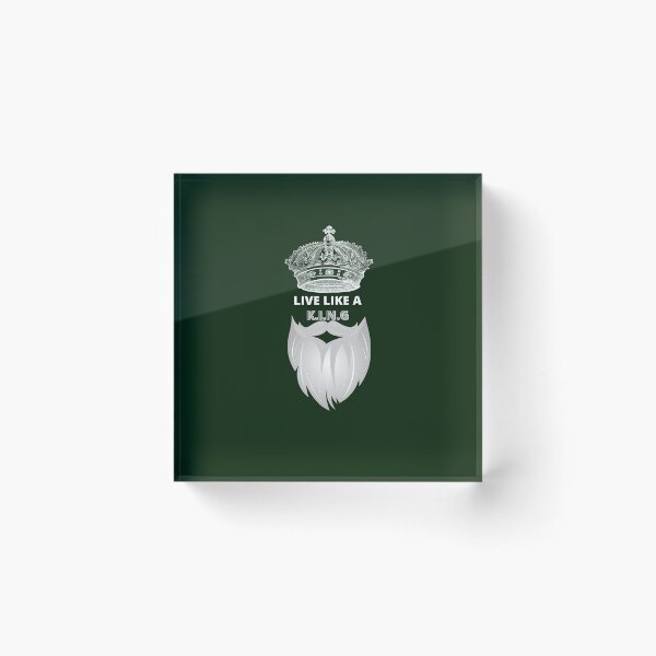 Item preview, LIVE LIKE A KING designed and sold by infinity-khd.