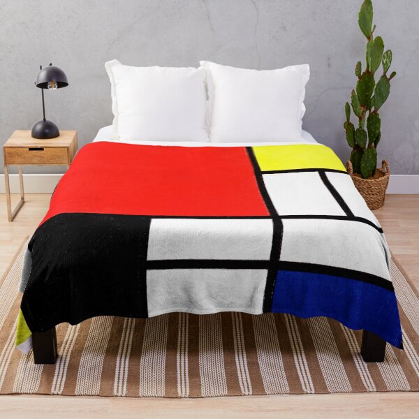 Item preview, Mondrian Composition with Red, Yellow, Blue, and Black designed and sold by Brasilia.