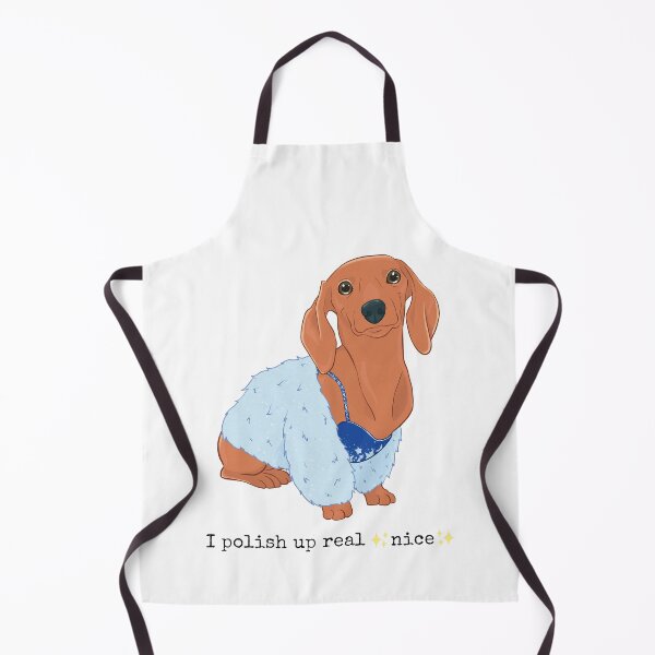 Item preview, I Polish Up Real Nice Bejeweled Dachshund designed and sold by nerapets.