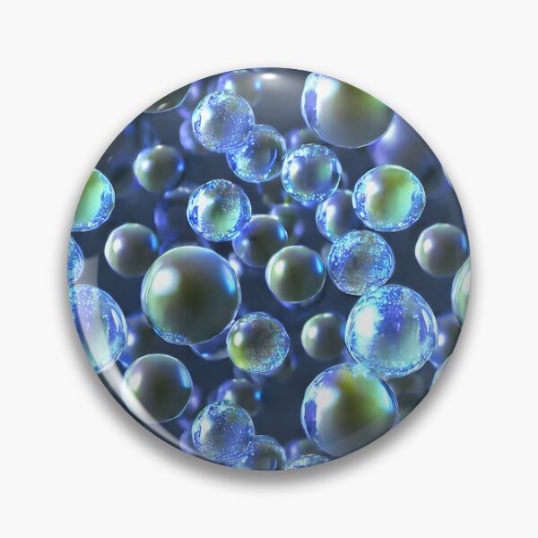 Artikelvorschau, KRISTALLKUGELN 3D Digital Painting - Inspiriert von Kunstglasmurmeln Einzigartige nahtlose psychedelische Kugeln entworfen und verkauft von BadassBazaar.