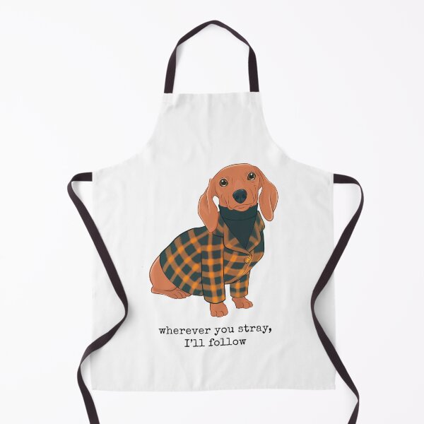 Item preview, Wherever You Stray I'll Follow Willow Dachshund designed and sold by nerapets.