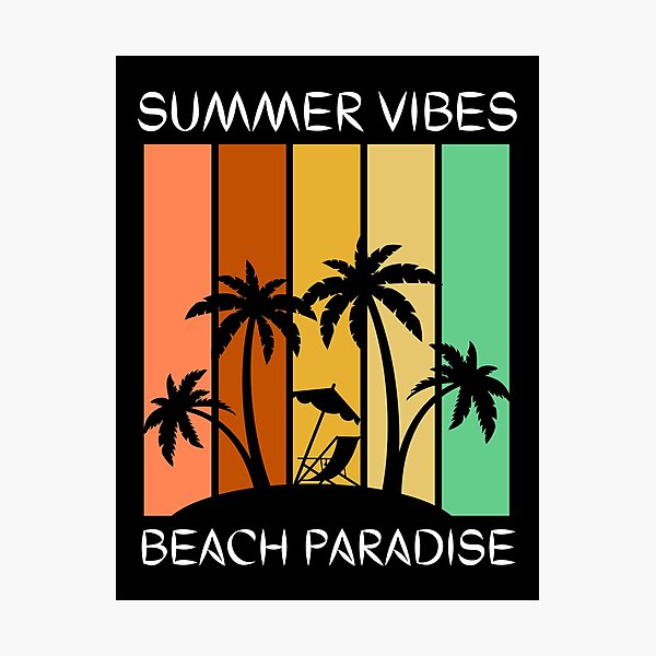 Item preview, Summer Vibes Beach Paradise designed and sold by Zeetube.