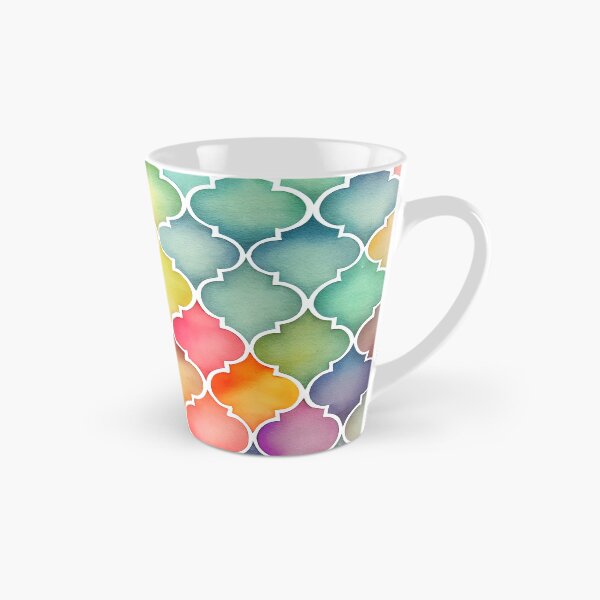 Item preview, Soothing Rainbow Moroccan Watercolor Pattern designed and sold by UltraGraphics.