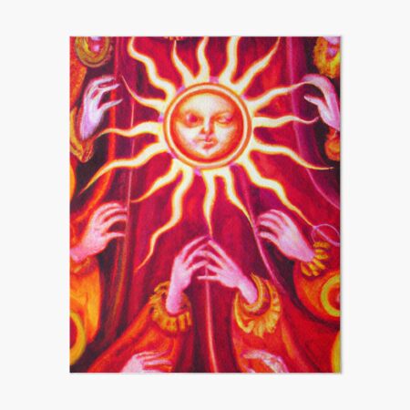 Vista previa del artículo con la obra «Tarot del Sol de la Vendimia», diseñado y vendido por R4ndomArt.