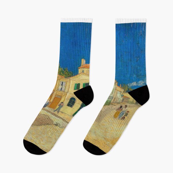Item preview, The Yellow House Van Gogh blue sky designed and sold by Brasilia.