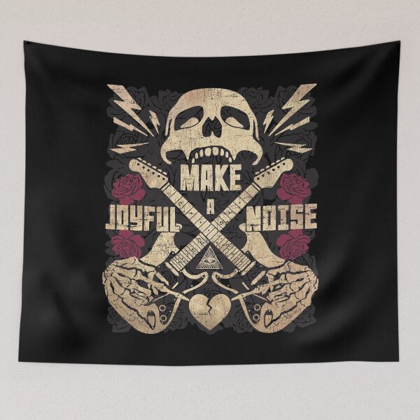 Item preview, Make a joyful noise - funny saying designed and sold by VichallanStudio.