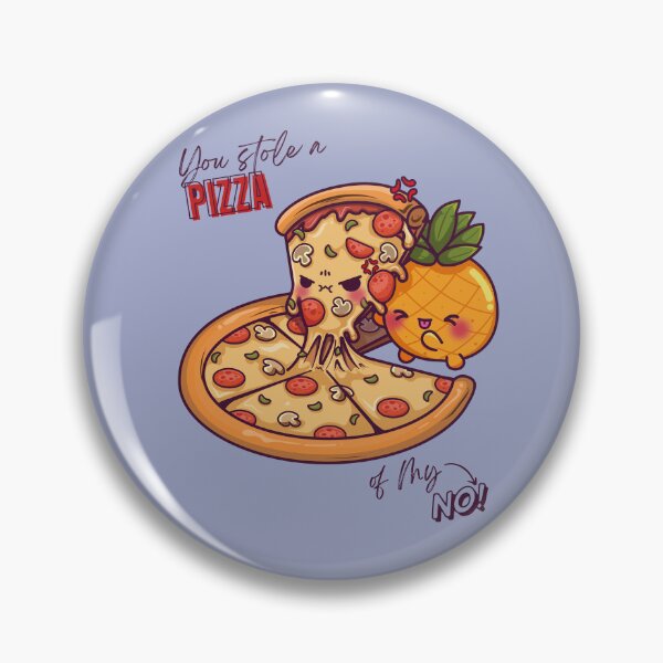 Artikelvorschau, VALENTINS-T-STÜCK [PINEAPPLE PIZZA LOVE-HATE] entworfen und verkauft von HOLY-D-TEE.
