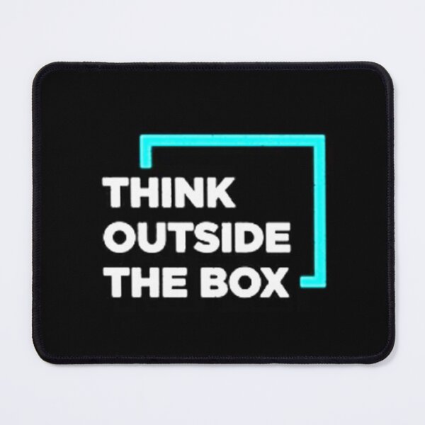 Item preview, Think Outside The Box Tagline Creative Design designed and sold by dranas.