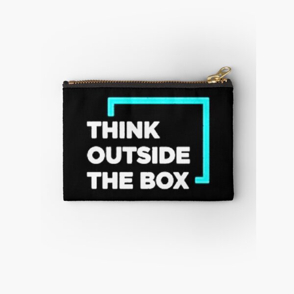 Item preview, Think Outside The Box Tagline Creative Design designed and sold by dranas.
