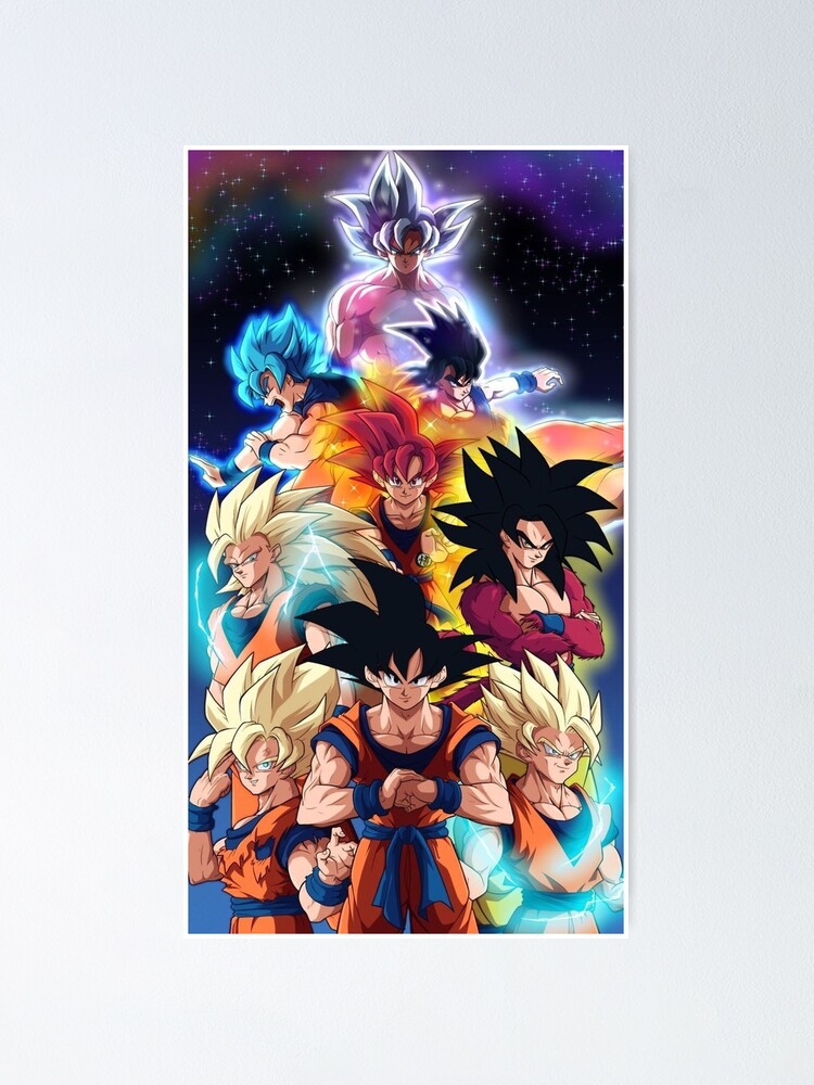 Goku dragon Ball super Poster for Sale by Yashdusane