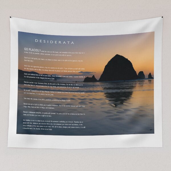 Item preview, DESIDERATA Oregon Coast designed and sold by Daniel Hagerman.