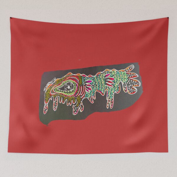 Item preview, Mutant Fish 5 (Black) designed and sold by Discordant Dreams Art.