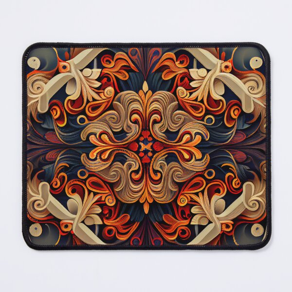 Item preview, Dynamic New Traditional Pattern Digital Painting designed and sold by CodeAndColors.