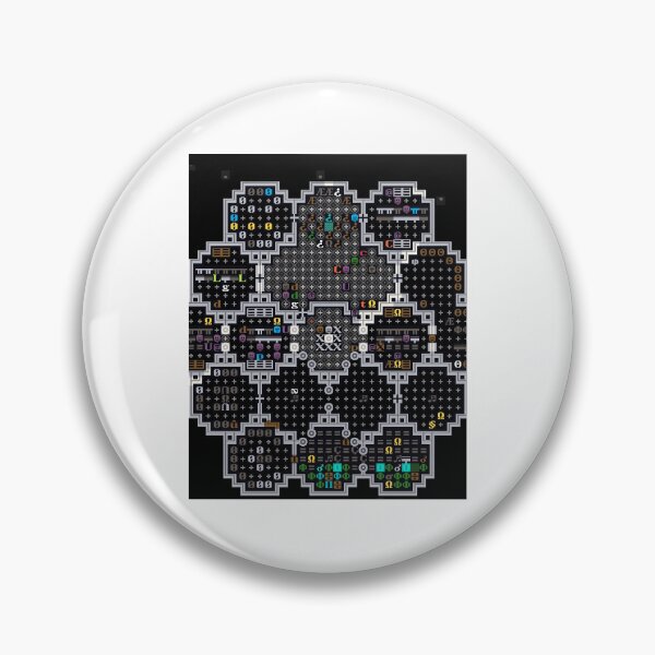 Item preview, Dwarf Fortress library with FnordSet tiles  designed and sold by ThePopCultures.