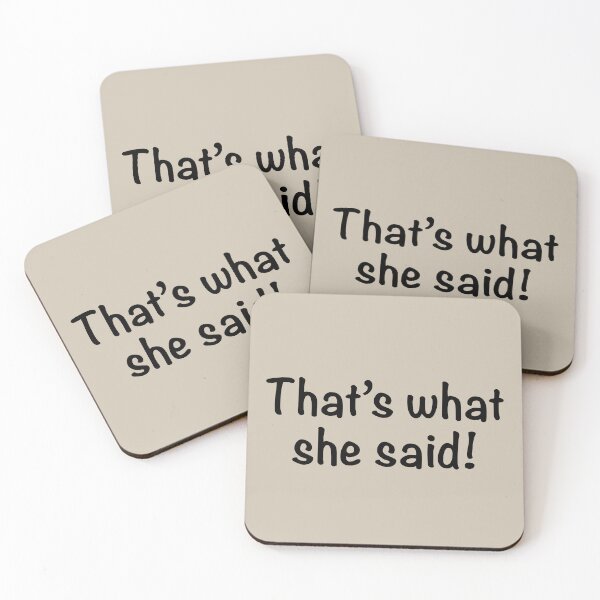 Item preview, That’s What She Said designed and sold by thebcarts.