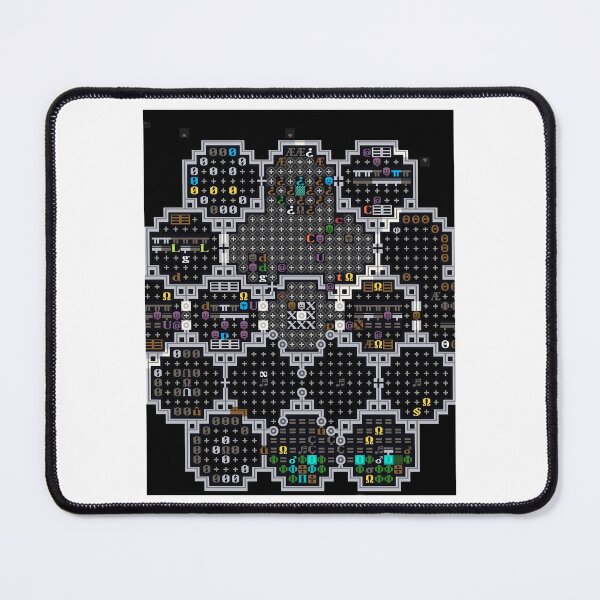 Item preview, Dwarf Fortress library with FnordSet tiles  designed and sold by ThePopCultures.