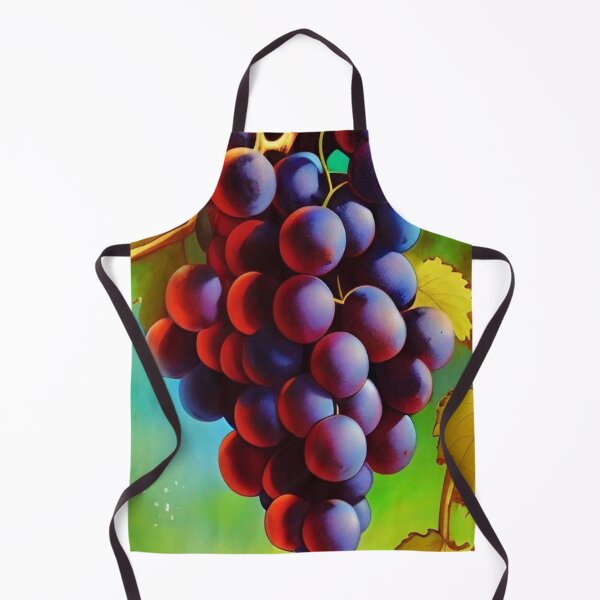 Item preview, Beautiful Vineyard Wine Grapes designed and sold by CattlettArt.