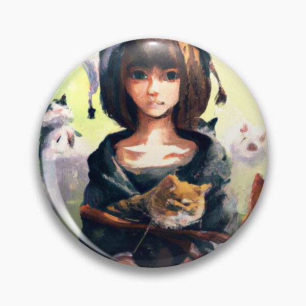 Item preview, cat girl designed and sold by Aravinto.
