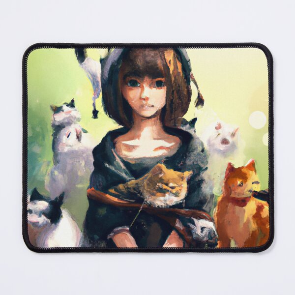 Item preview, cat girl designed and sold by Aravinto.