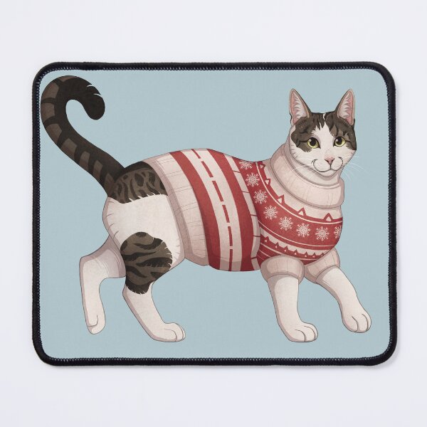 Item preview, Christmas Cat designed and sold by Terrafoxe.