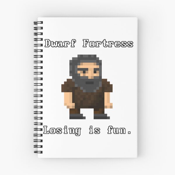 Item preview, Dwarf fortress pixel art - losing is fun designed and sold by ThePopCultures.