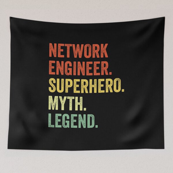 Item preview, Network engineer Vintage Dad, Network engineer Gifts, Network engineer Gifts, Network engineer Dad Myth Legend Shirt designed and sold by Dogs Geeky⭐⭐⭐⭐⭐.