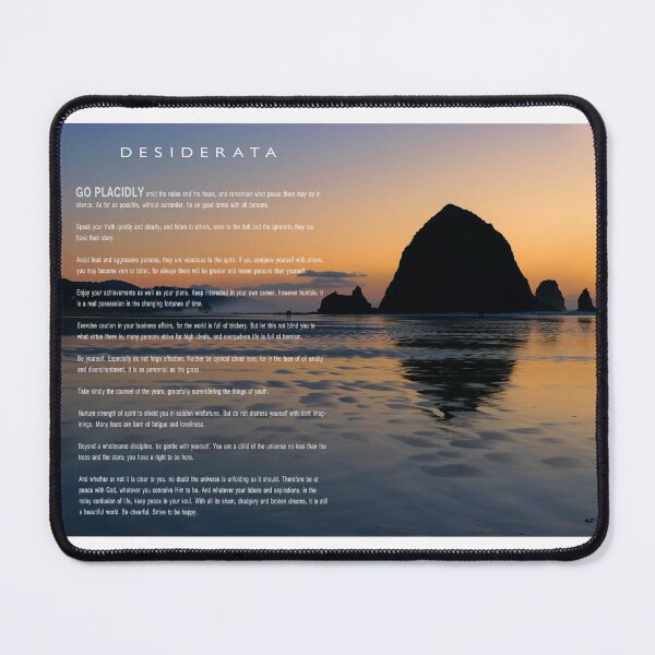 Item preview, DESIDERATA Oregon Coast designed and sold by Daniel Hagerman.