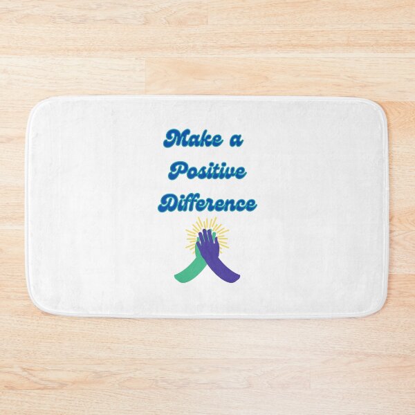 Item preview, Make a Positive Difference - Inspirational Quotes designed and sold by Happier-Futures.