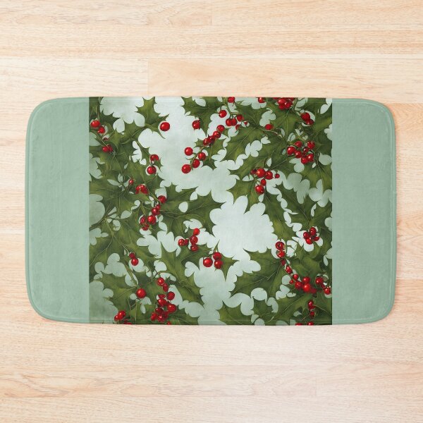 Item preview, December Holly Berries designed and sold by FamiliarPufferfish.