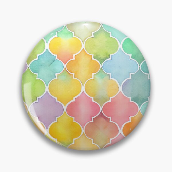Item preview, Ethereal Moroccan Watercolor Pattern designed and sold by UltraGraphics.