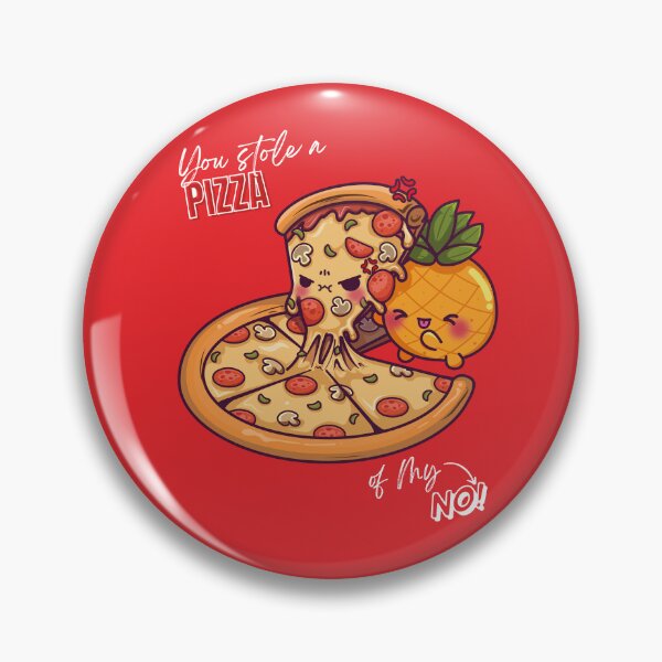 Artikelvorschau, VALENTINS-T-STÜCK [PINEAPPLE PIZZA LOVE-HATE] entworfen und verkauft von HOLY-D-TEE.