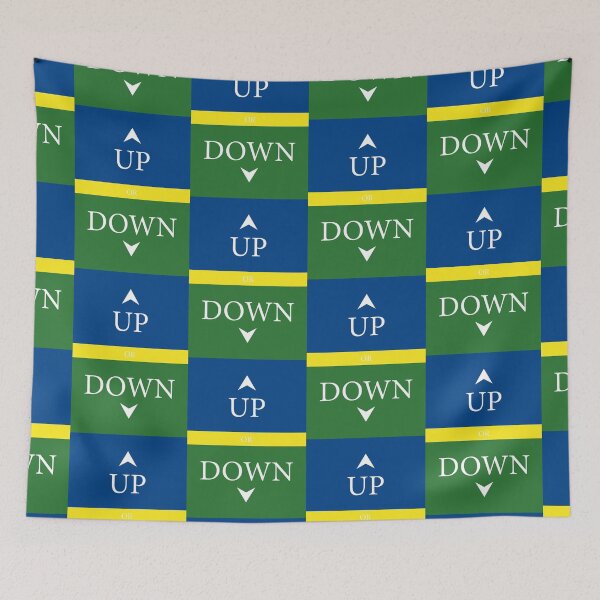 Item preview, UP or DOWN designed and sold by Hell-Prints.