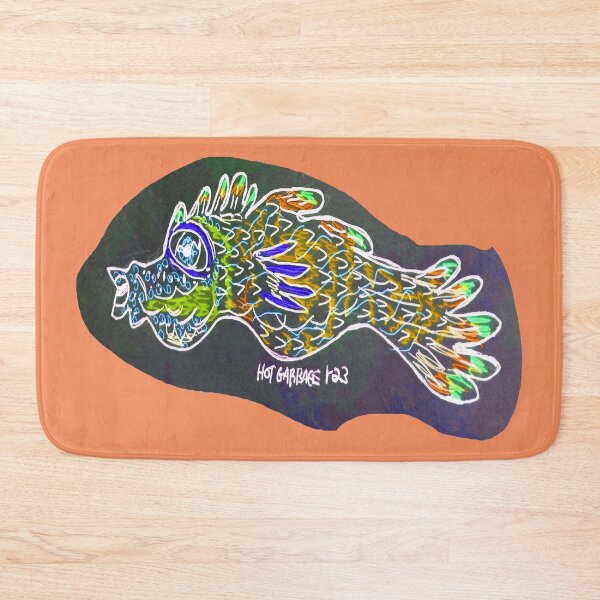 Item preview, Mutant Fish 2 (Black) designed and sold by Discordant Dreams Art.
