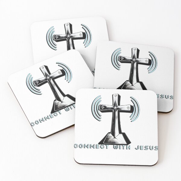 Item preview, Connect With Jesus - Christian Clipart Illustration with Wifi Signal designed and sold by Art4Christ.