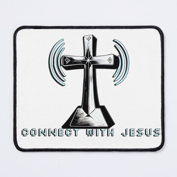 Item preview, Connect With Jesus - Christian Clipart Illustration with Wifi Signal designed and sold by Art4Christ.