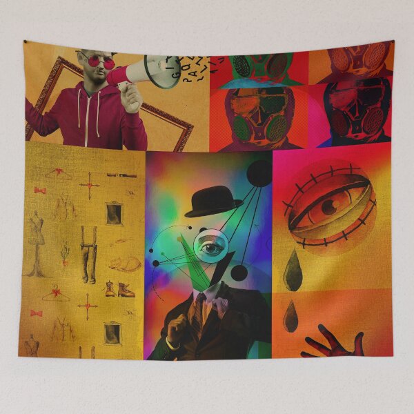 Item preview, Vintage Art Collage  designed and sold by AmezMemes.