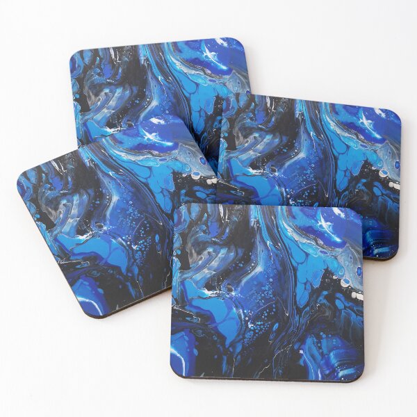 Item preview, Abstract - Acrylic - blue themes  designed and sold by rollneck-rick.