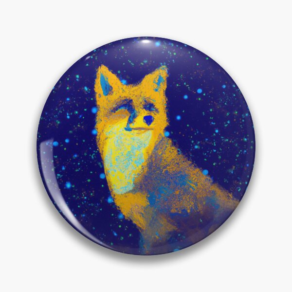 Item preview, Starry Night Fox designed and sold by Lilieae.