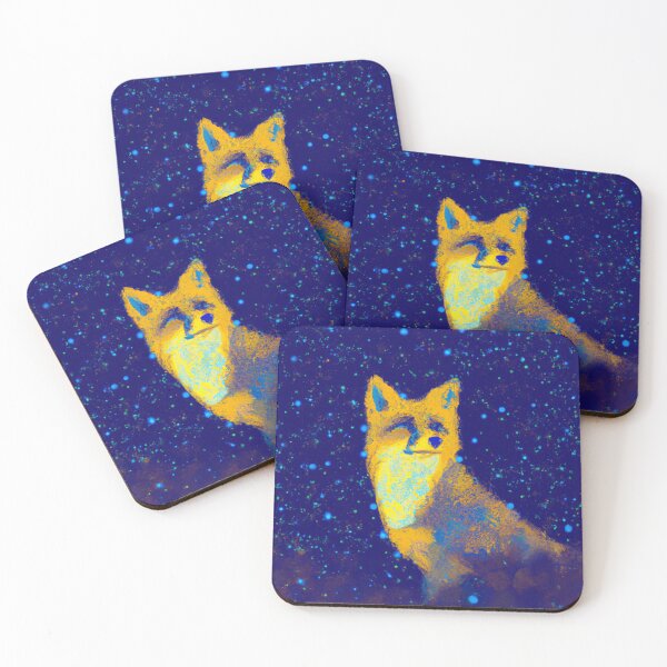 Item preview, Starry Night Fox designed and sold by Lilieae.