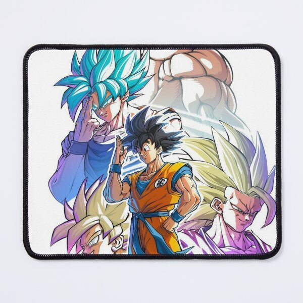 Mousepad Dragon Ball Broly Goku Vegeta Anime com apoio