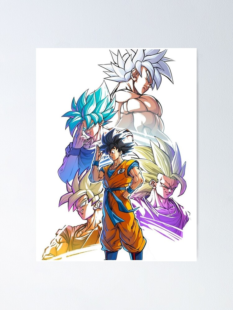 Goku dragon Ball super Poster for Sale by Yashdusane