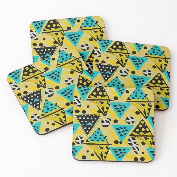 Artikelvorschau, Kawaii Triangular Cool African Pattern Digital Painting entworfen und verkauft von CodeAndColors.